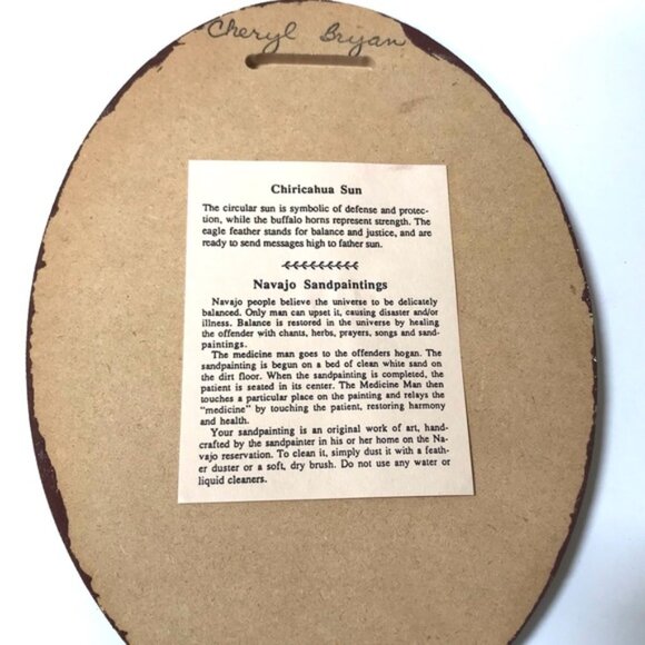 Navajo Sand Painting - Picture 4 of 5